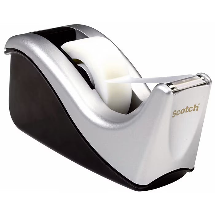 Scotch Desktop Dispenser, 3", 1" Core, Black (C60-ST)