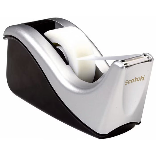 Scotch Desktop Dispenser, 3", 1" Core, Black (C60-ST)