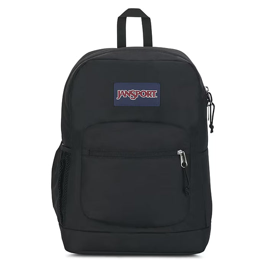 JanSport Cross Town Laptop Backpack, Medium, Black (JS0A7ZNZ008)