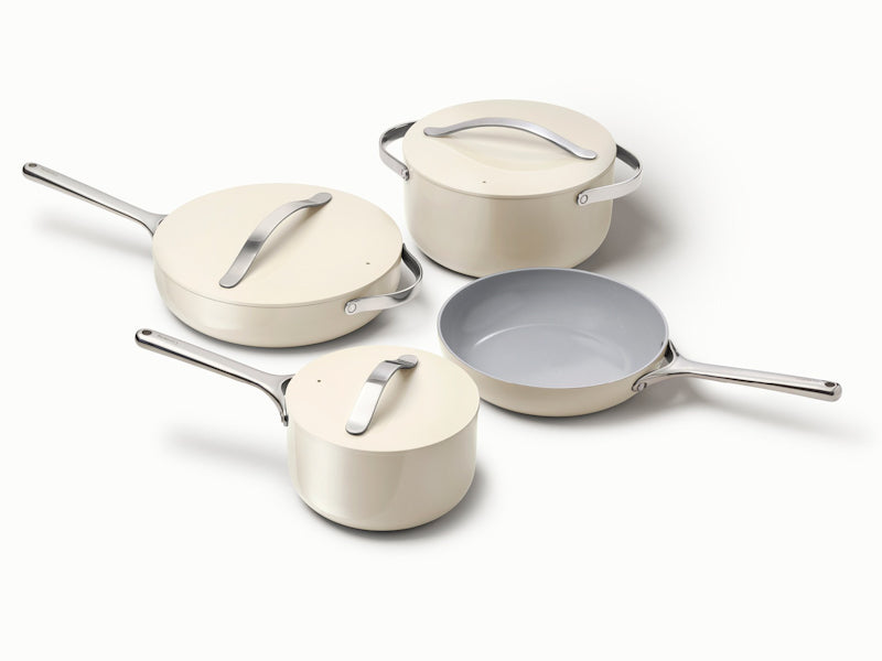 Caraway Cookware Set - 12-piece set of non-stick pans