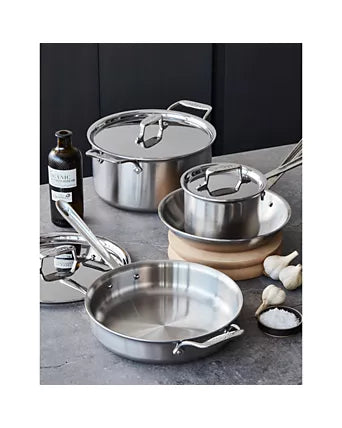 All-Clad d5 Stainless Brushed 7-Piece Cookware Set - Exclusive