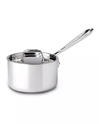 All-Clad Stainless Steel 1.5 Quart Sauce Pan with Lid