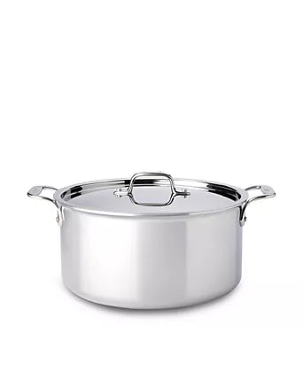 All-Clad Stainless Steel 8-Quart Stock Pot with Lid