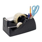 Officemate 2-in-1 Deluxe Desktop Dispenser, 6" x 4", Black (96690)